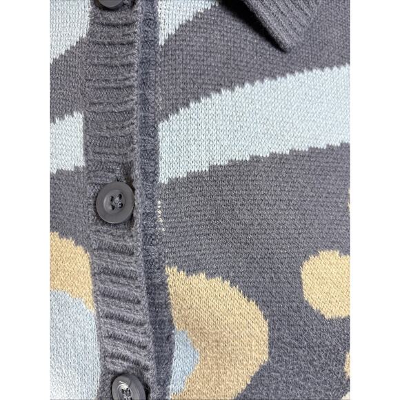 Hollister Y2K Cropped Cardigan Mod Floral Indie Sleaze XS - Picture 3 of 15